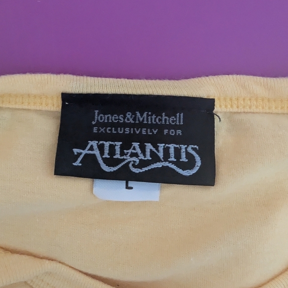 Jones And Mitchell Paradise Island Bahamas Atlantis Women's T-shirt Size Large - Picture 5 of 5